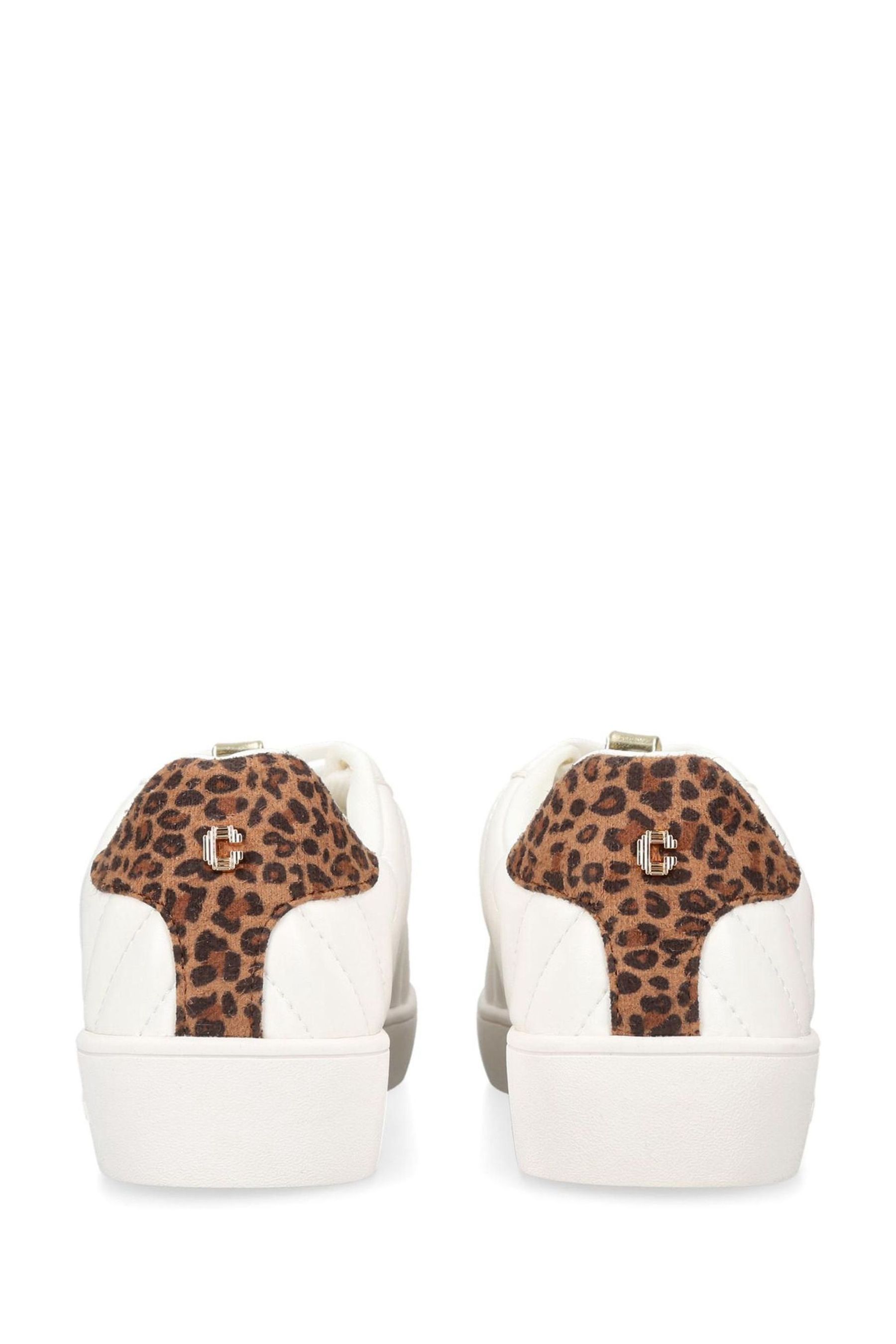 Carvela leopard print discount trainers
