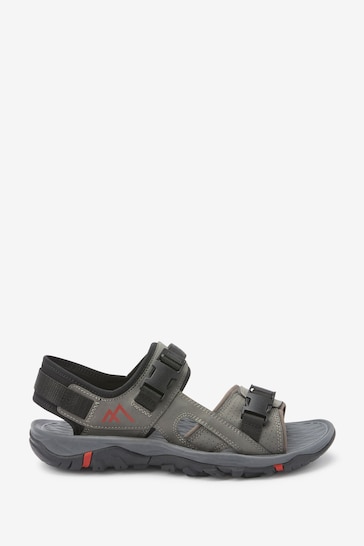 Grey Sports Sandals