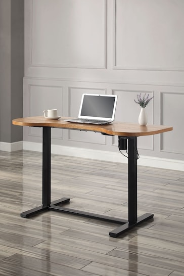 Jual Oak San Francisco Height Adjustable Smart Desk