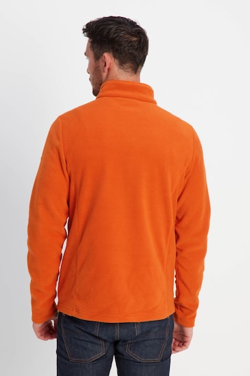 Tog 24 Orange Revive Zip Neck Fleece