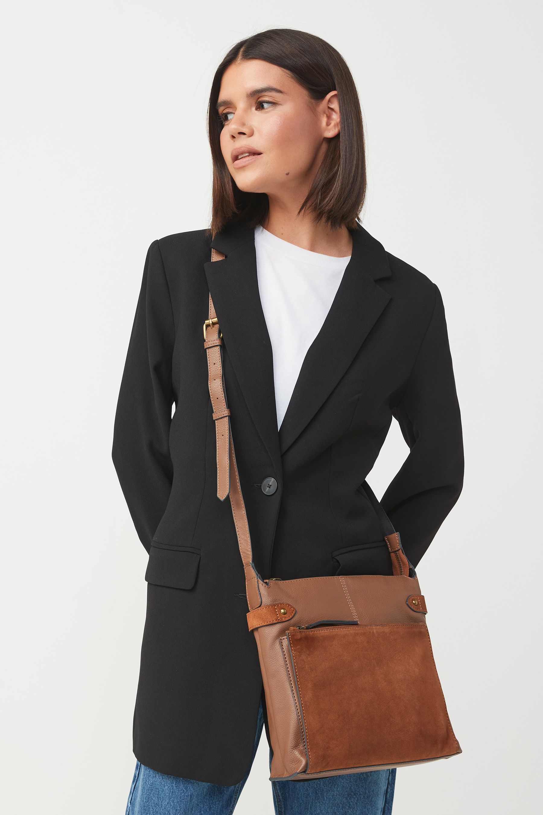 Next ladies tan handbags best sale