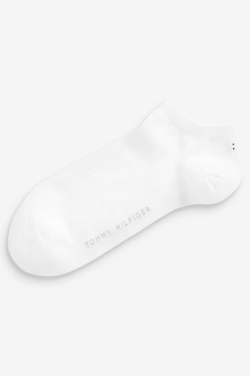 Tommy Hilfiger White Mens Sneaker Socks 6 Pack