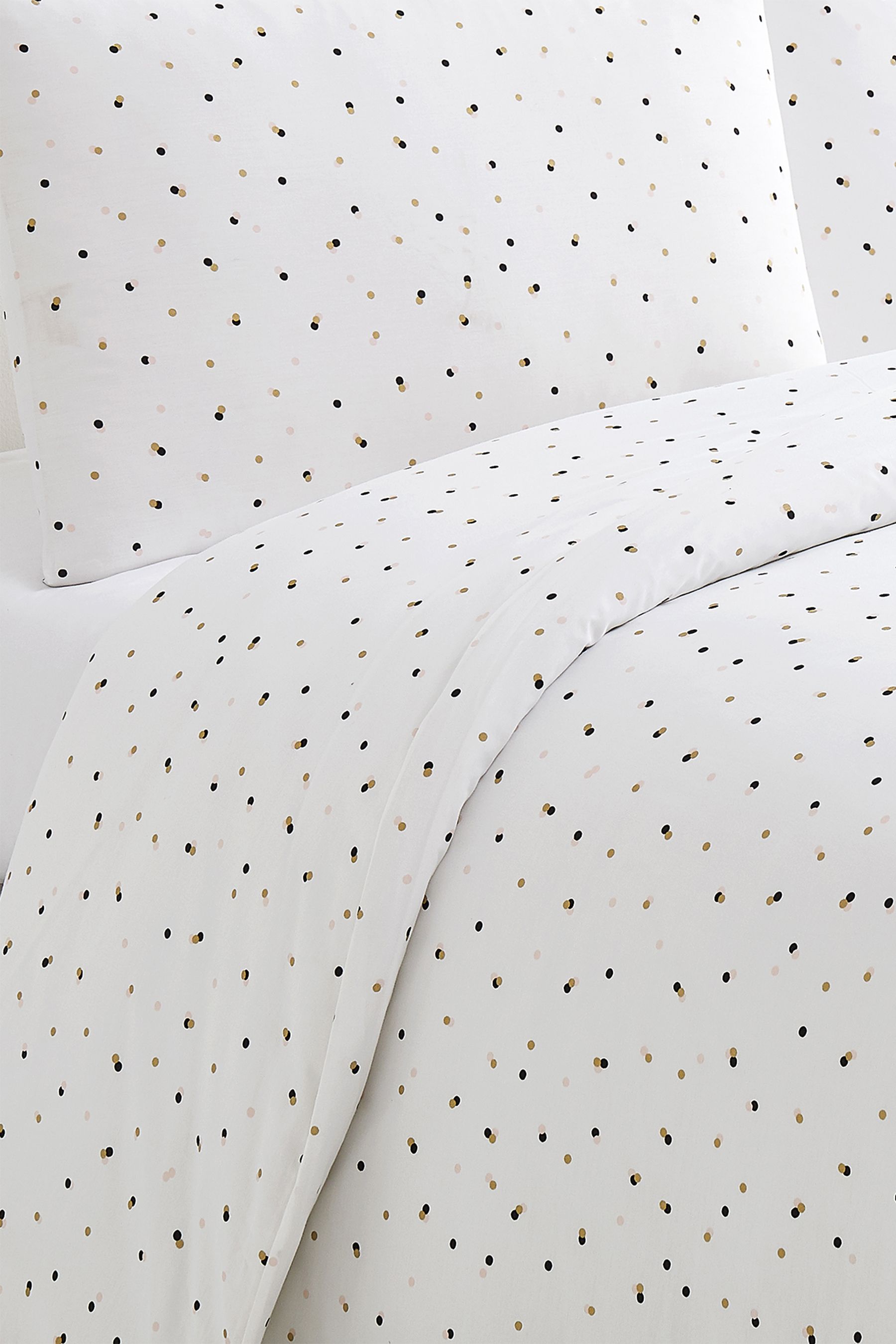 Buy kate spade new york White Confetti Dot Duvet Cover from the