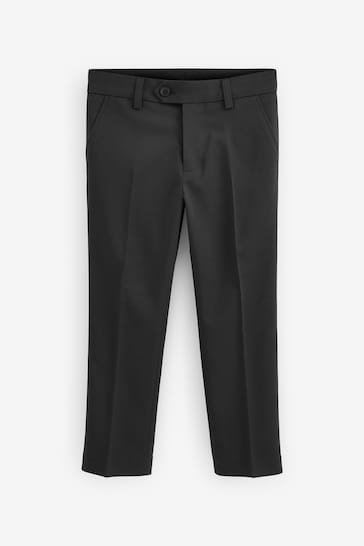 Black Tailored Fit Suit Trousers (12mths-16yrs)