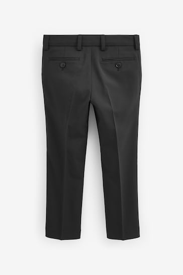 Black Tailored Fit Suit Trousers (12mths-16yrs)
