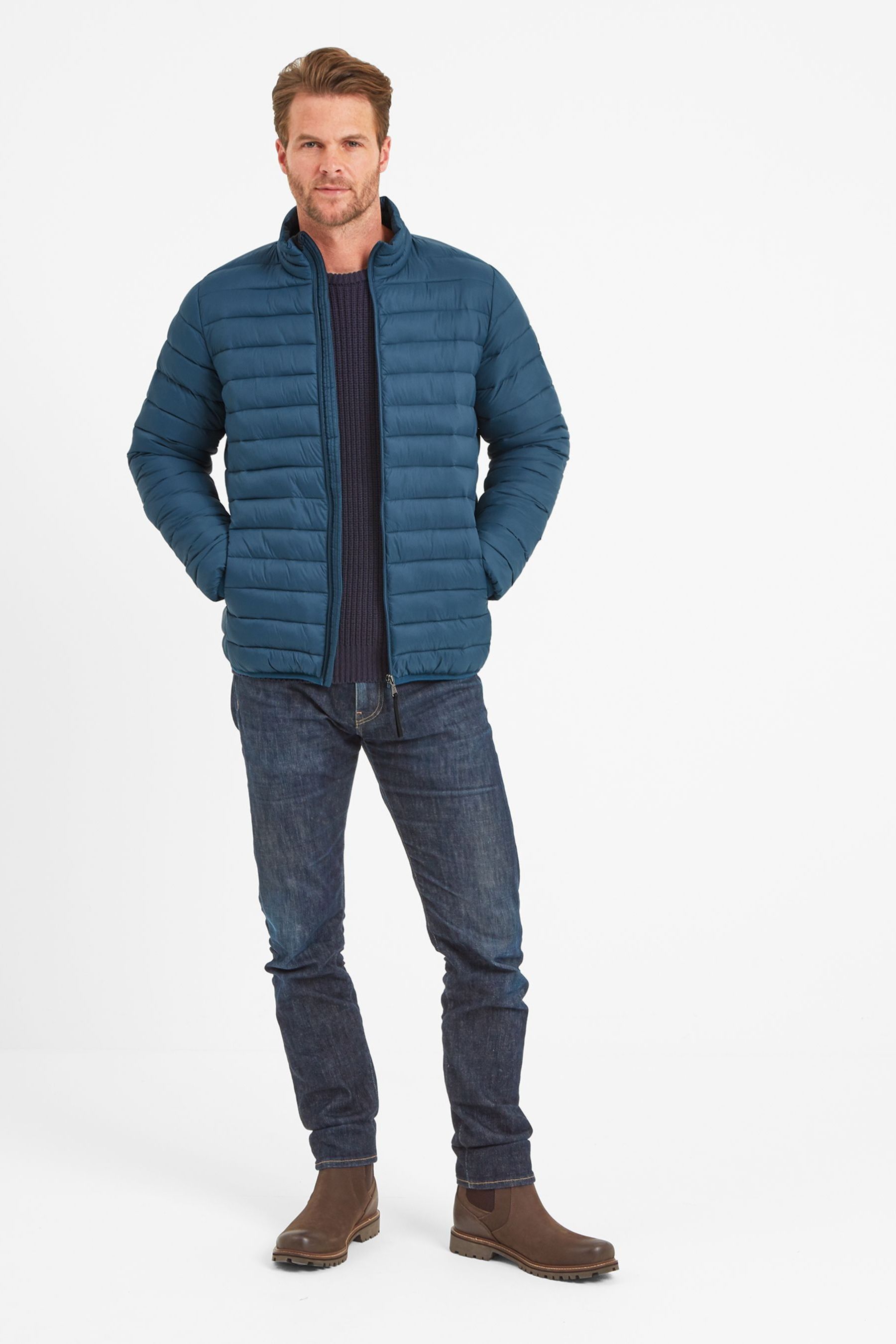 Mens insulated denim jacket sale