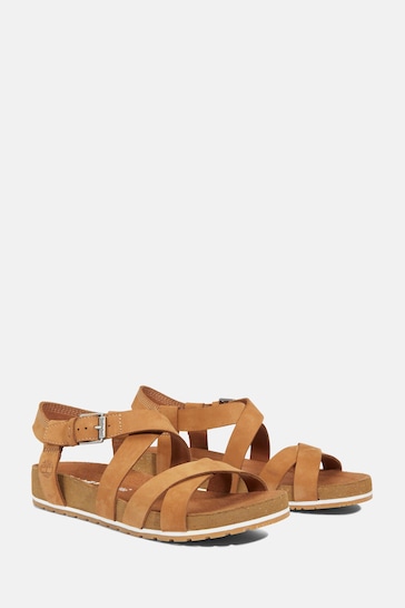 Timberland Brown Malibu Waves Ankle Sandals