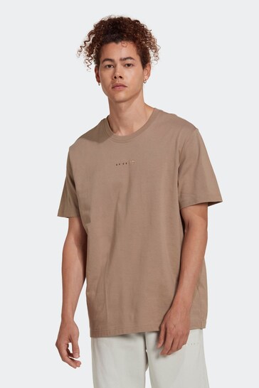 adidas shirt brown