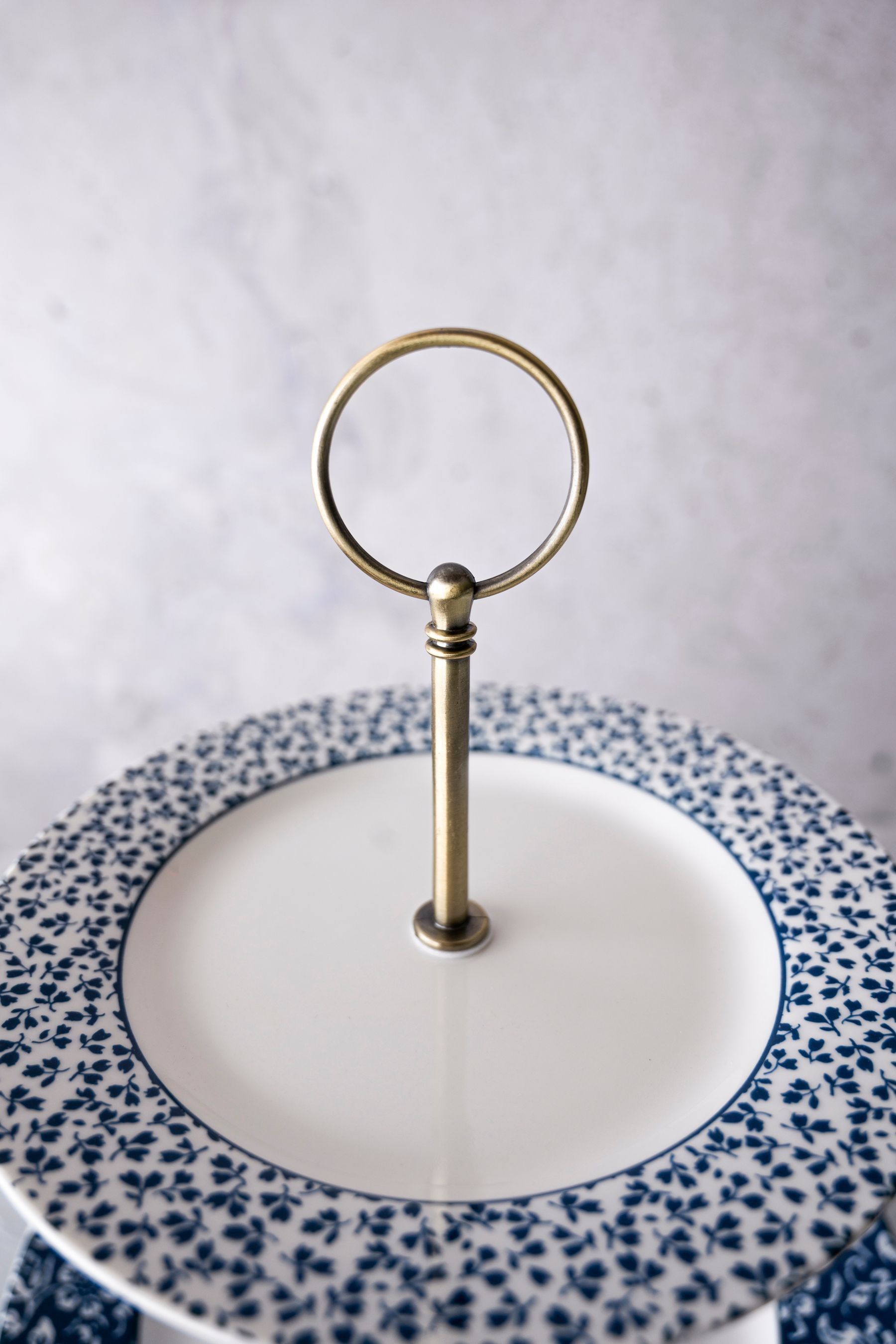 Buy Laura Ashley Blue Cake Stand Blueprint 3 Tier from the Next UK online shop