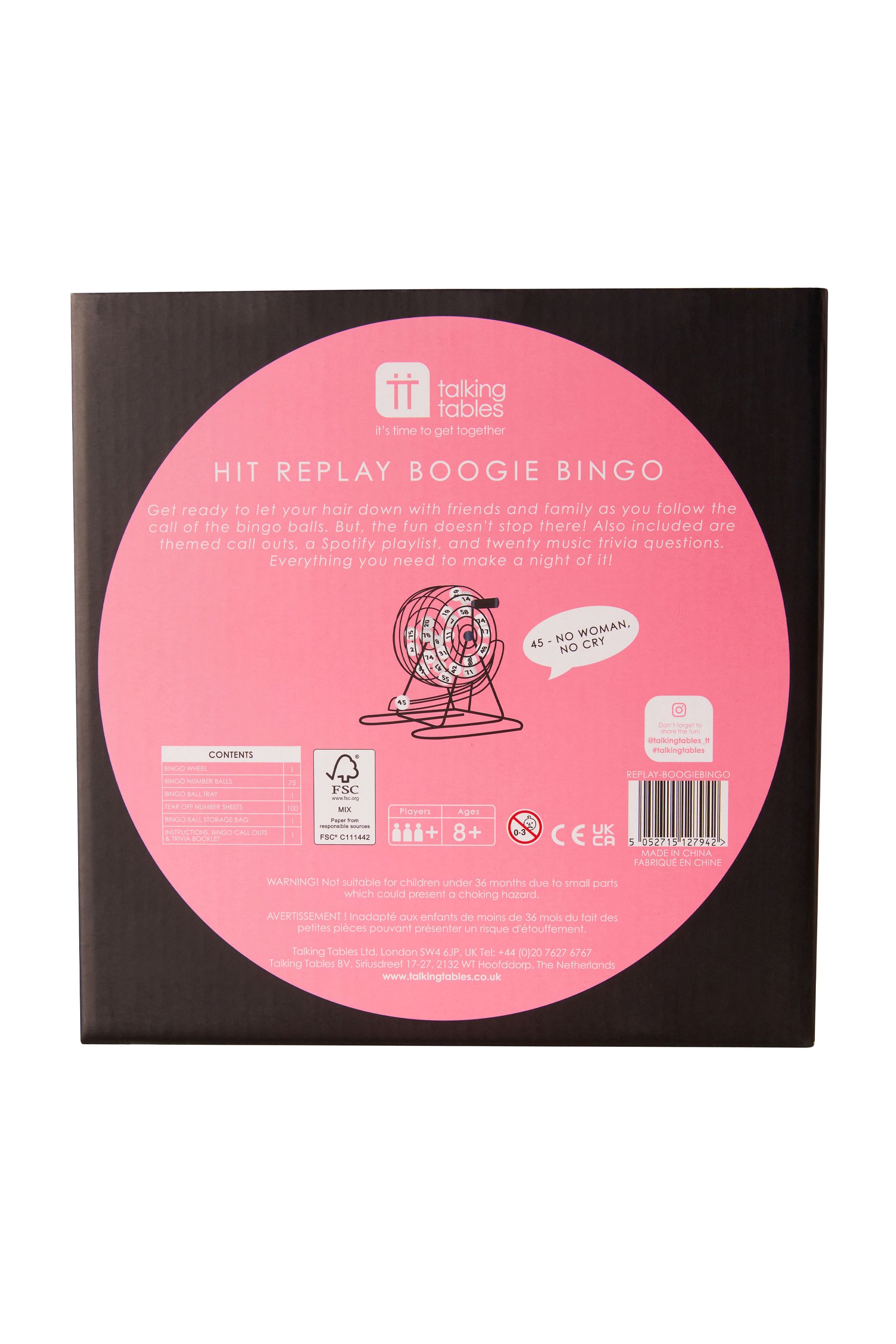 Talking tables music night discount