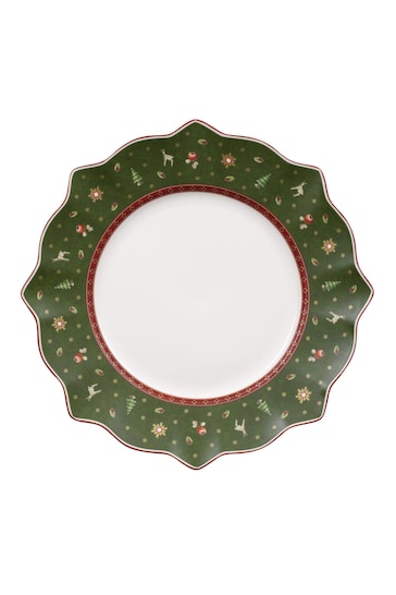 Villeroy and Boch Red Toys Delight Christmas Dinner Plate