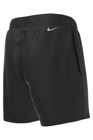 Nike Black Nike Swim 4 Volley Shorts