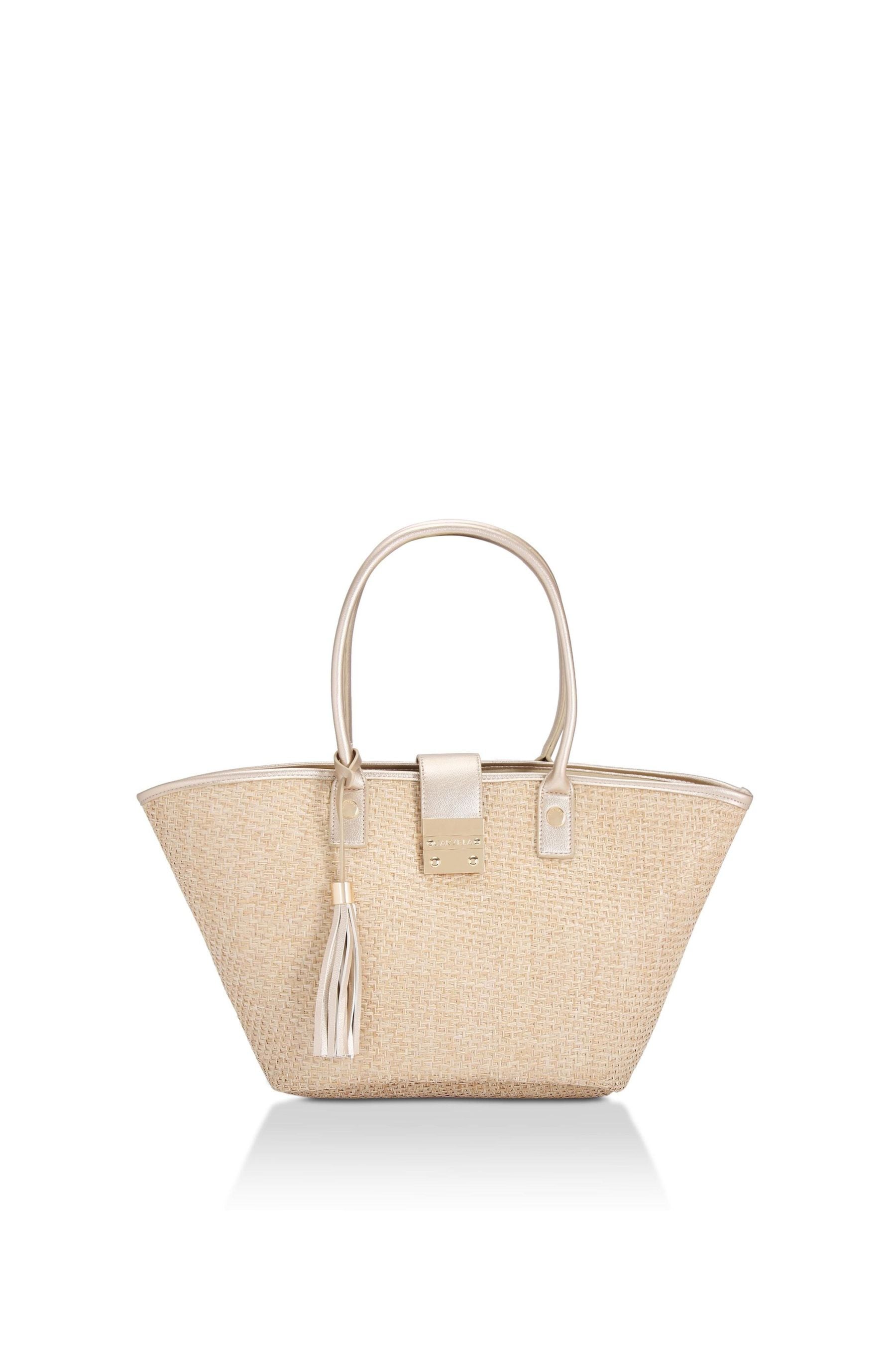 Carvela straw hotsell bag