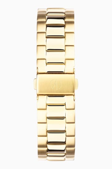 Accurist Everyday Mens Gold Plated Stainless Steel Bracelet Analogue Watch