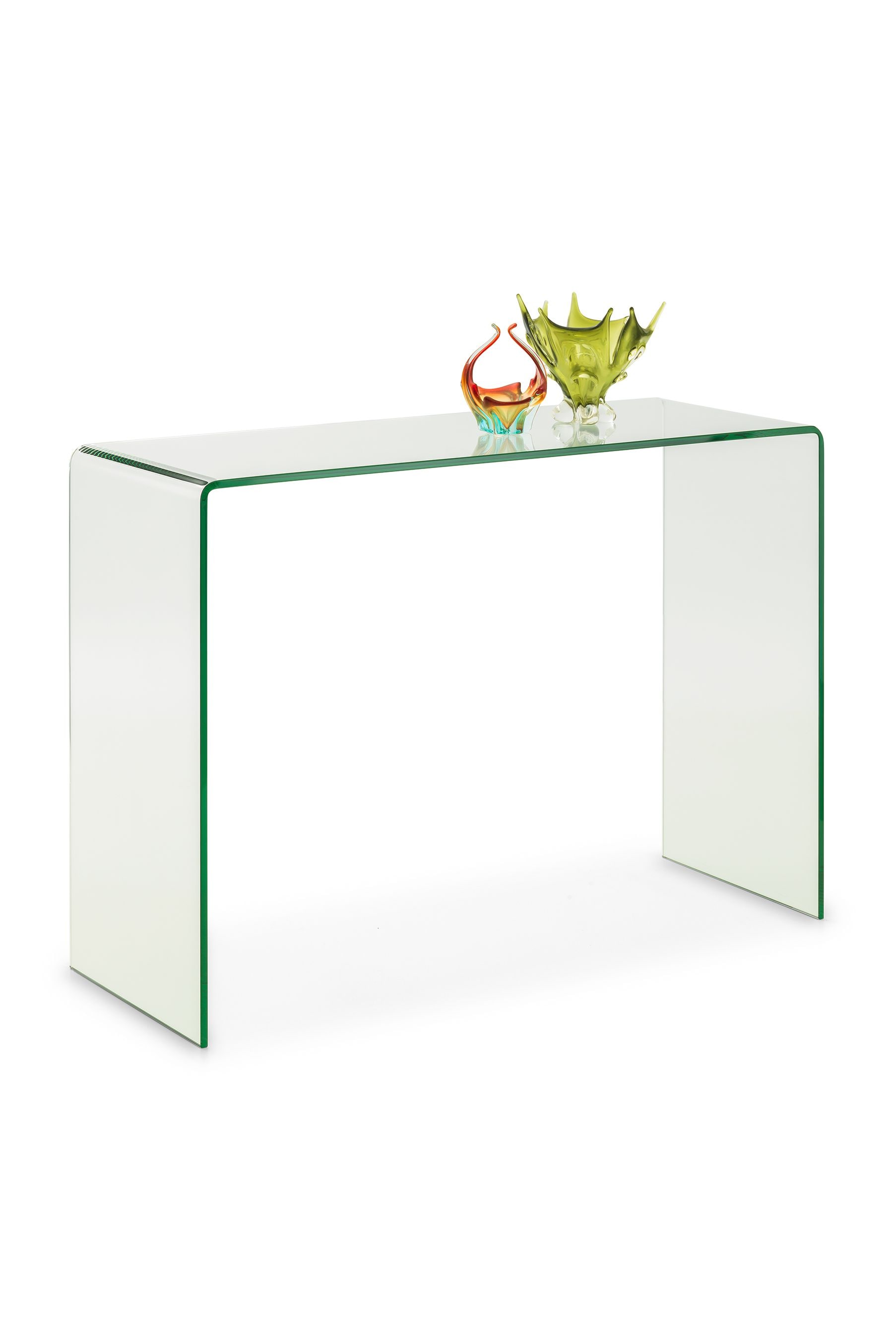 Next glass store console table