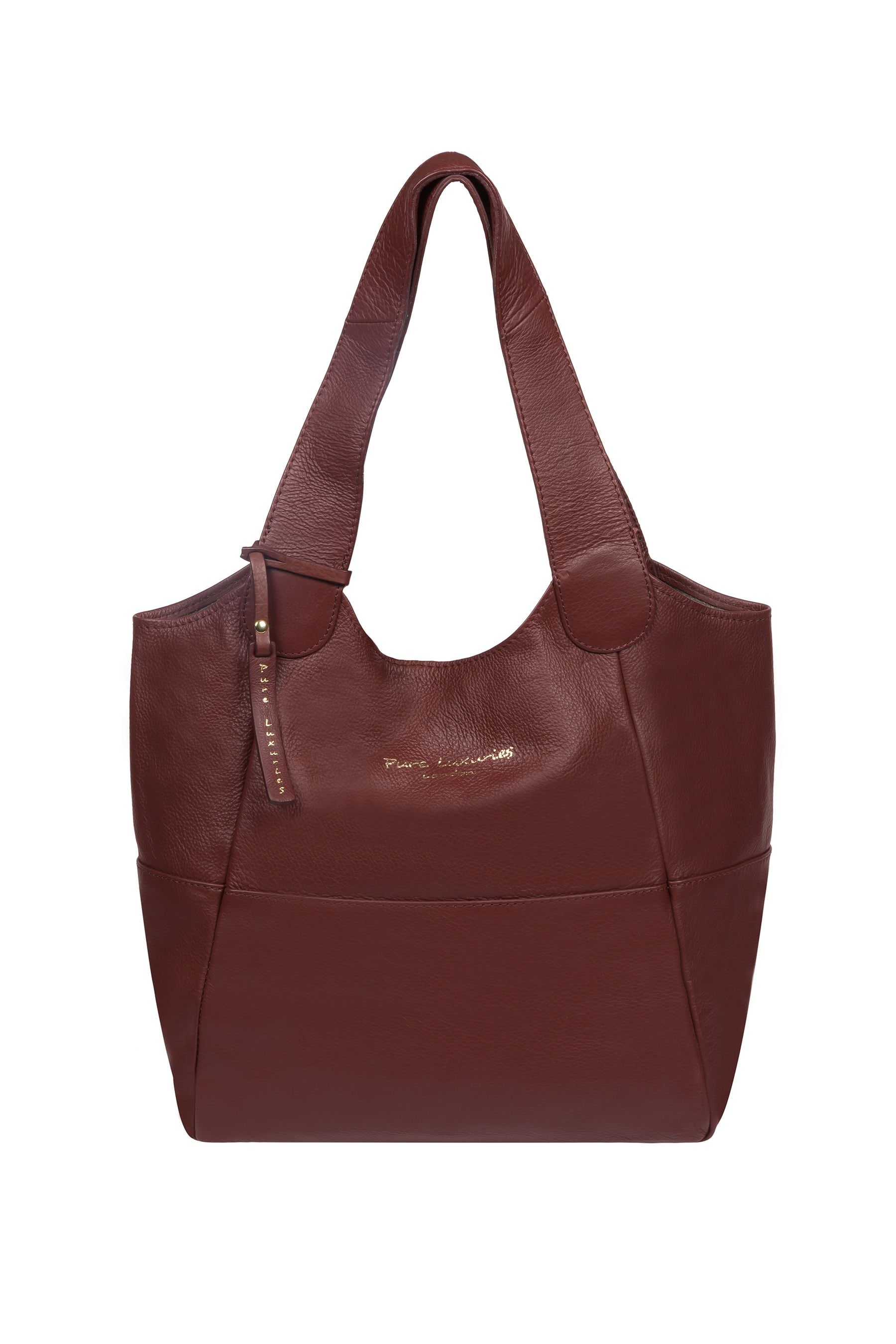 Pure leather hotsell tote bags