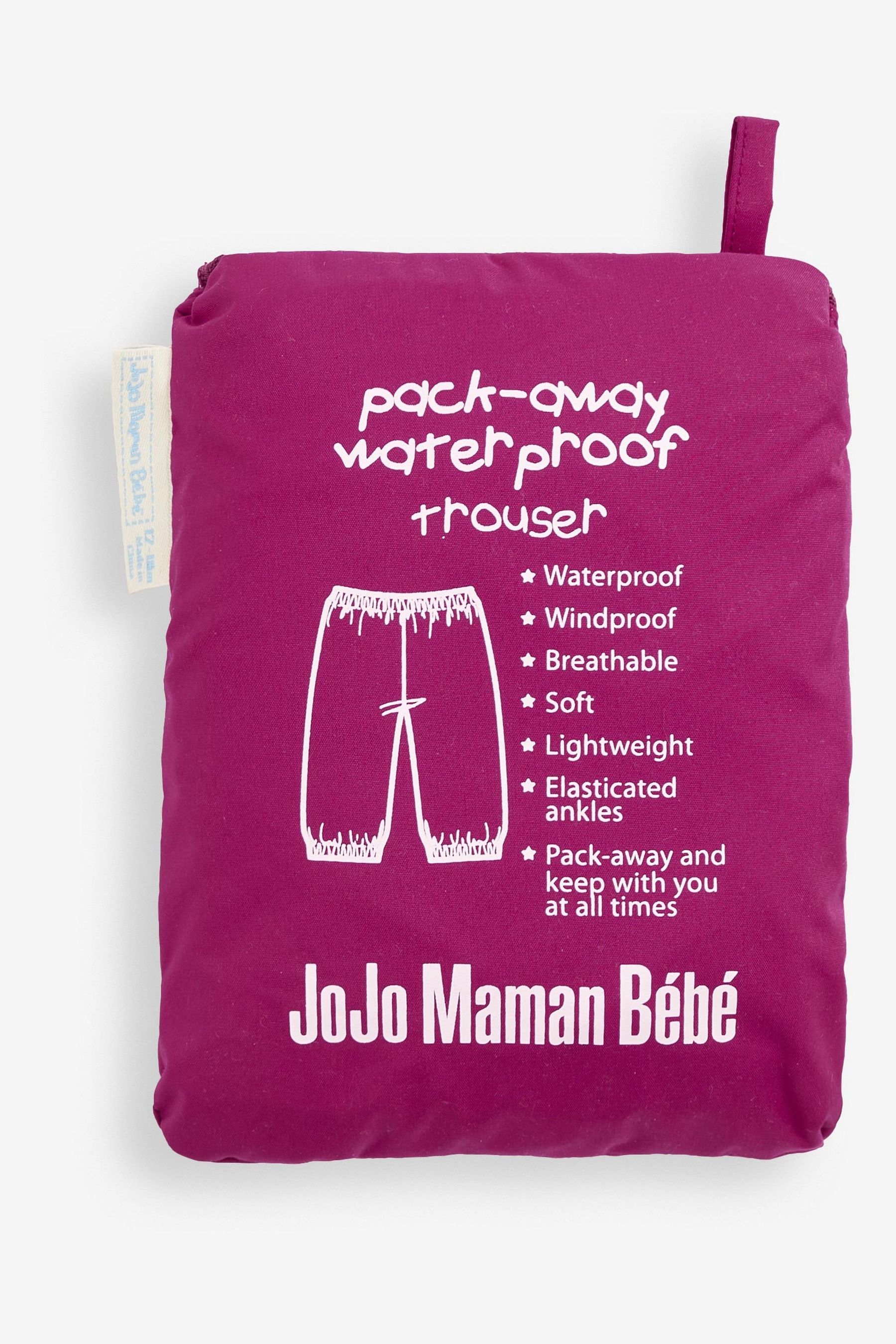 Pack away on sale waterproof dungarees