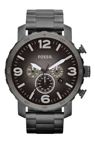 Fossil Gents Nate Casual Black Watch