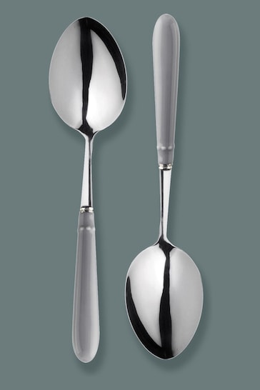 Mary Berry Set of 4 Grey Signature Serving Spoons