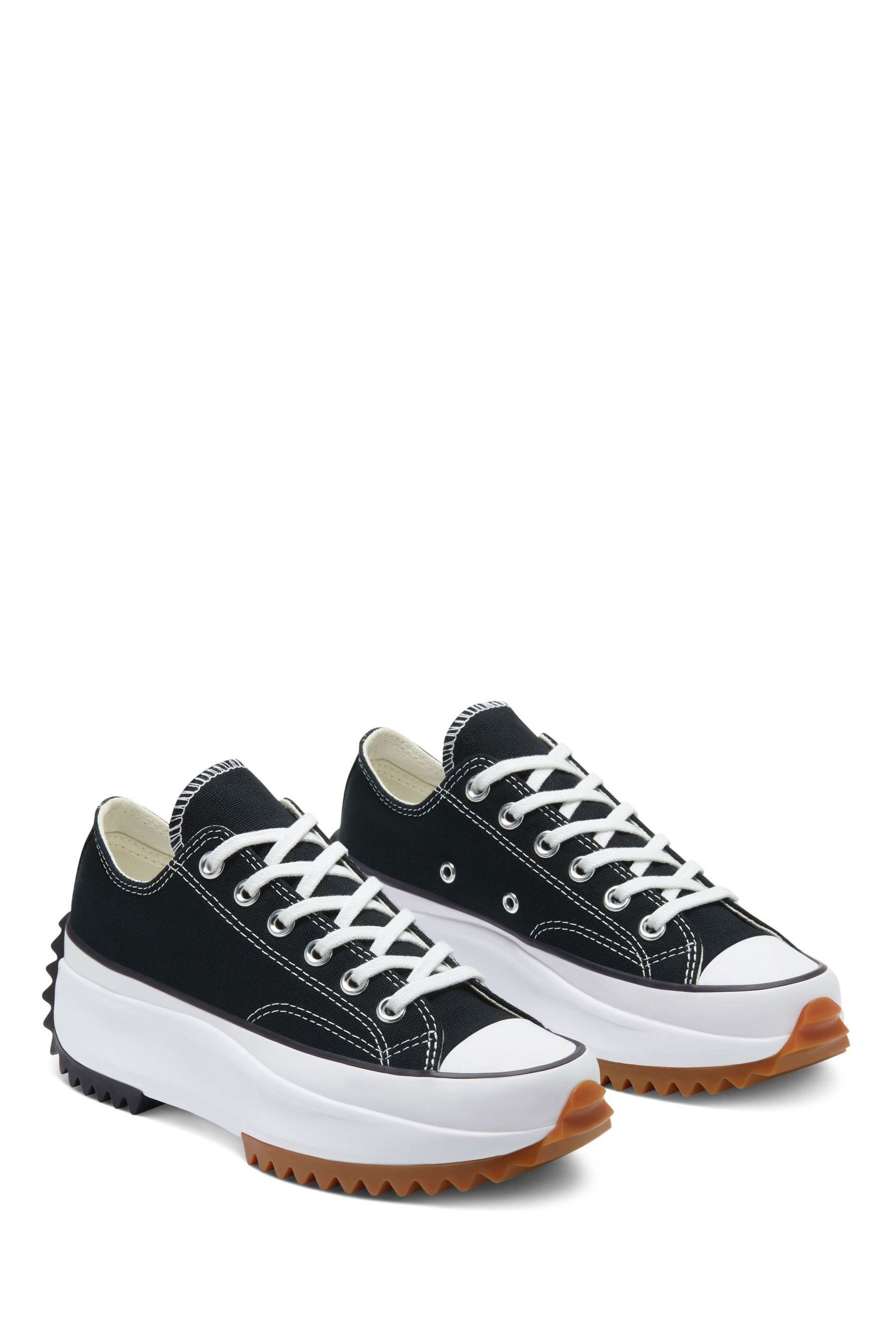 Buy Converse Black White Run Star Hike Low Trainers from the Next UK online shop