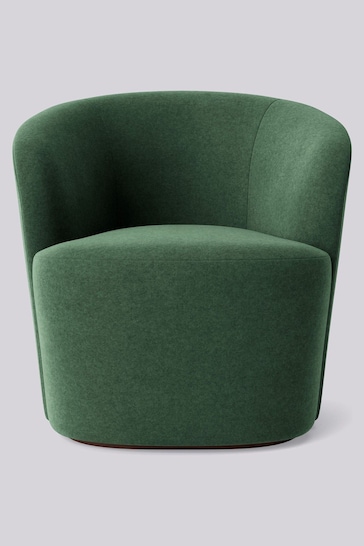 Swoon Smart Wool Hunter Green Ritz Chair