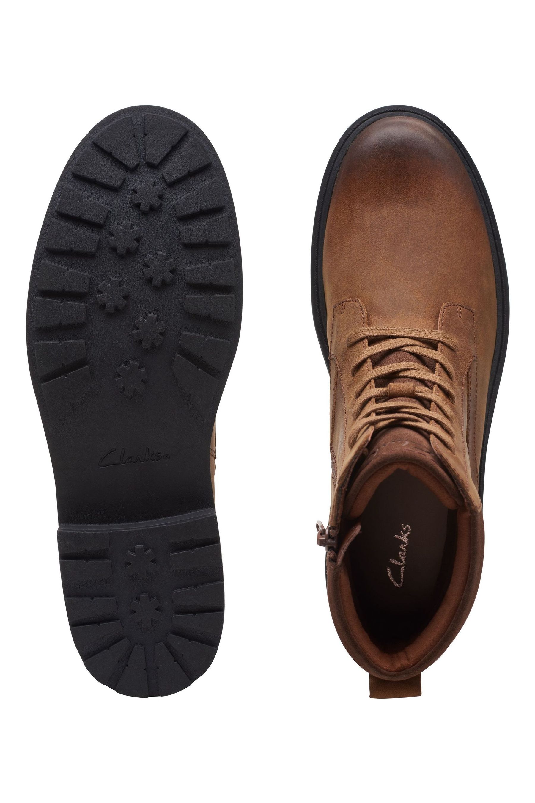 Clarks orinoco store spice tan