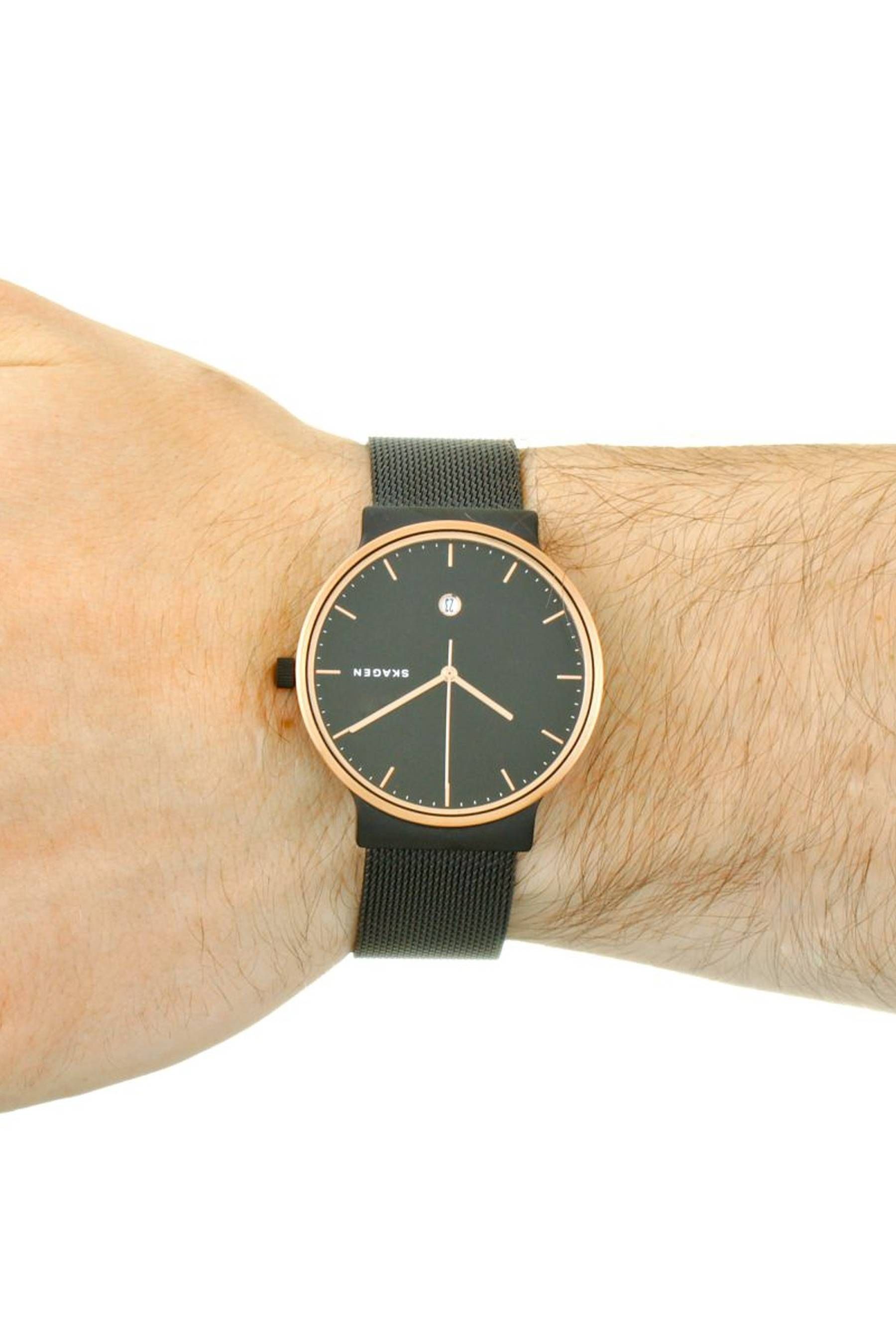 Skagen ancher black hotsell