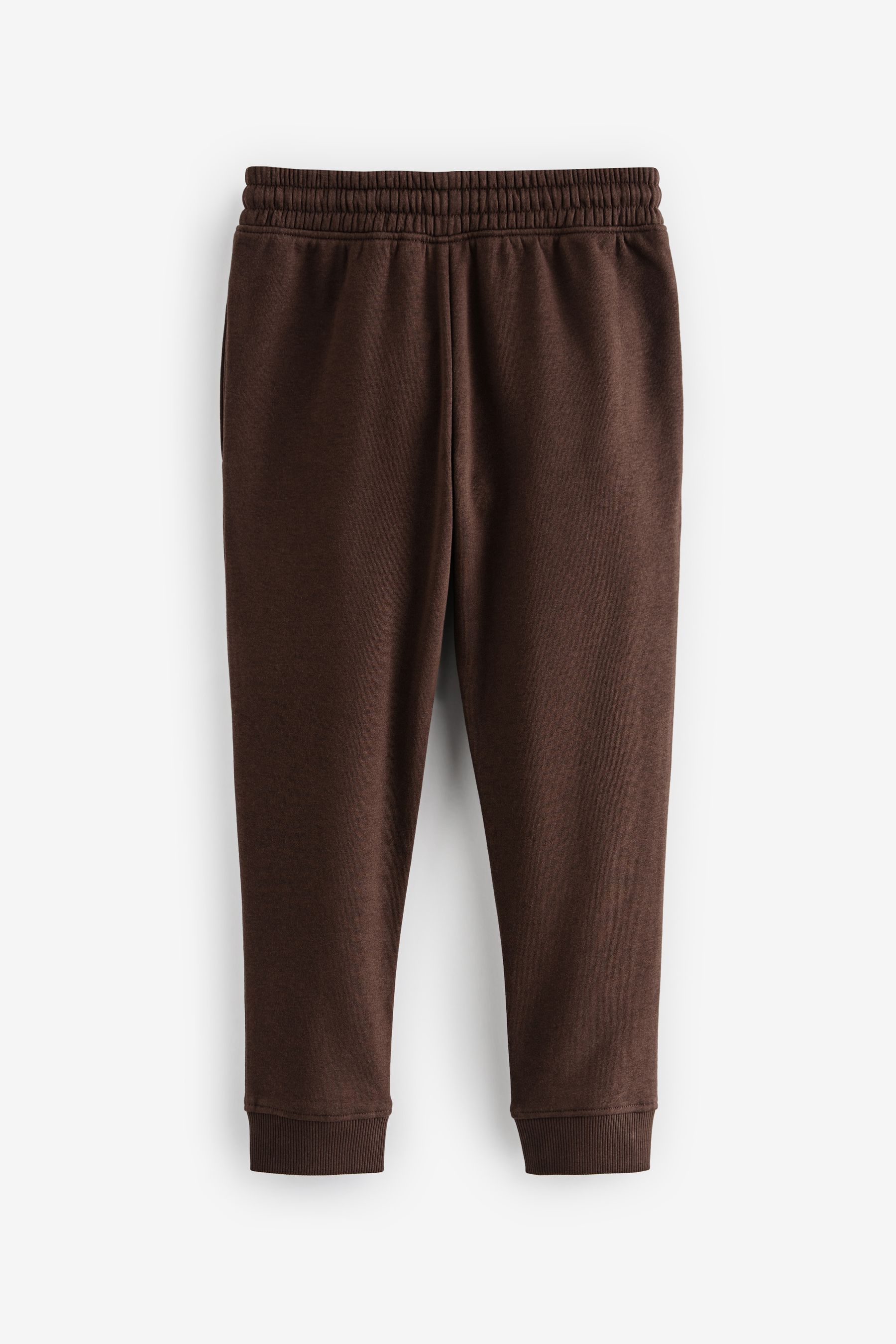 Chocolate Brown Slim Fit Cuffed Joggers 3 16yrs