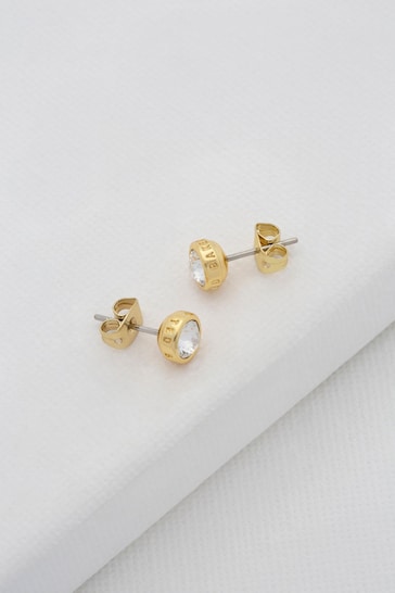 Ted Baker Gold Tone SINAA: Crystal Stud Earrings