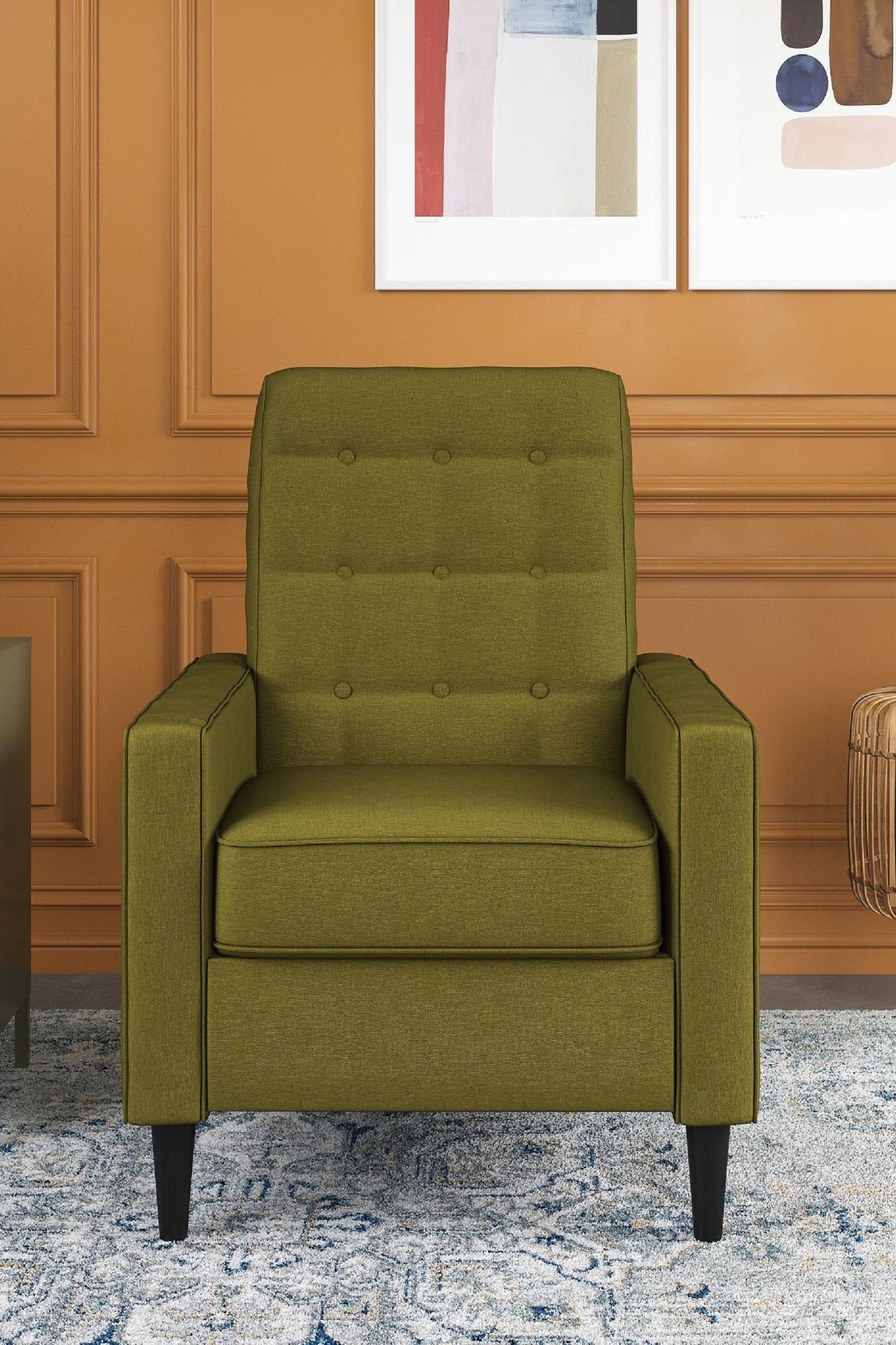 Sage green recliner best sale chair