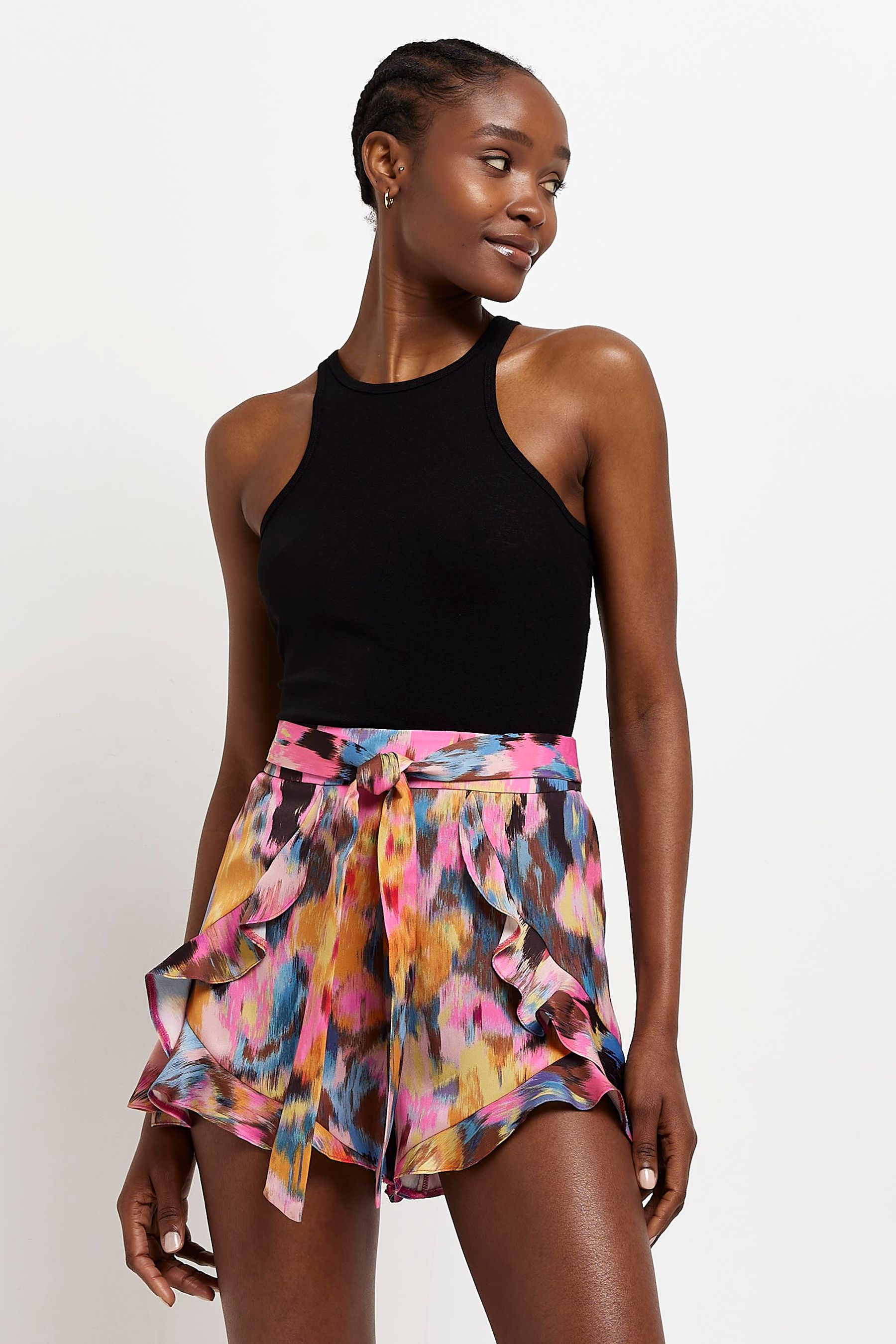 River island frill shorts new arrivals