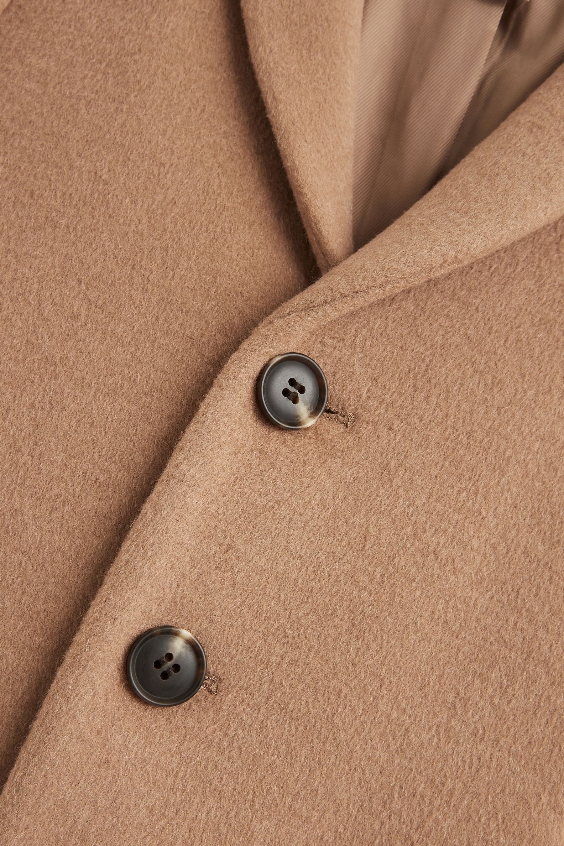 Reiss gable wool best sale epsom coat camel