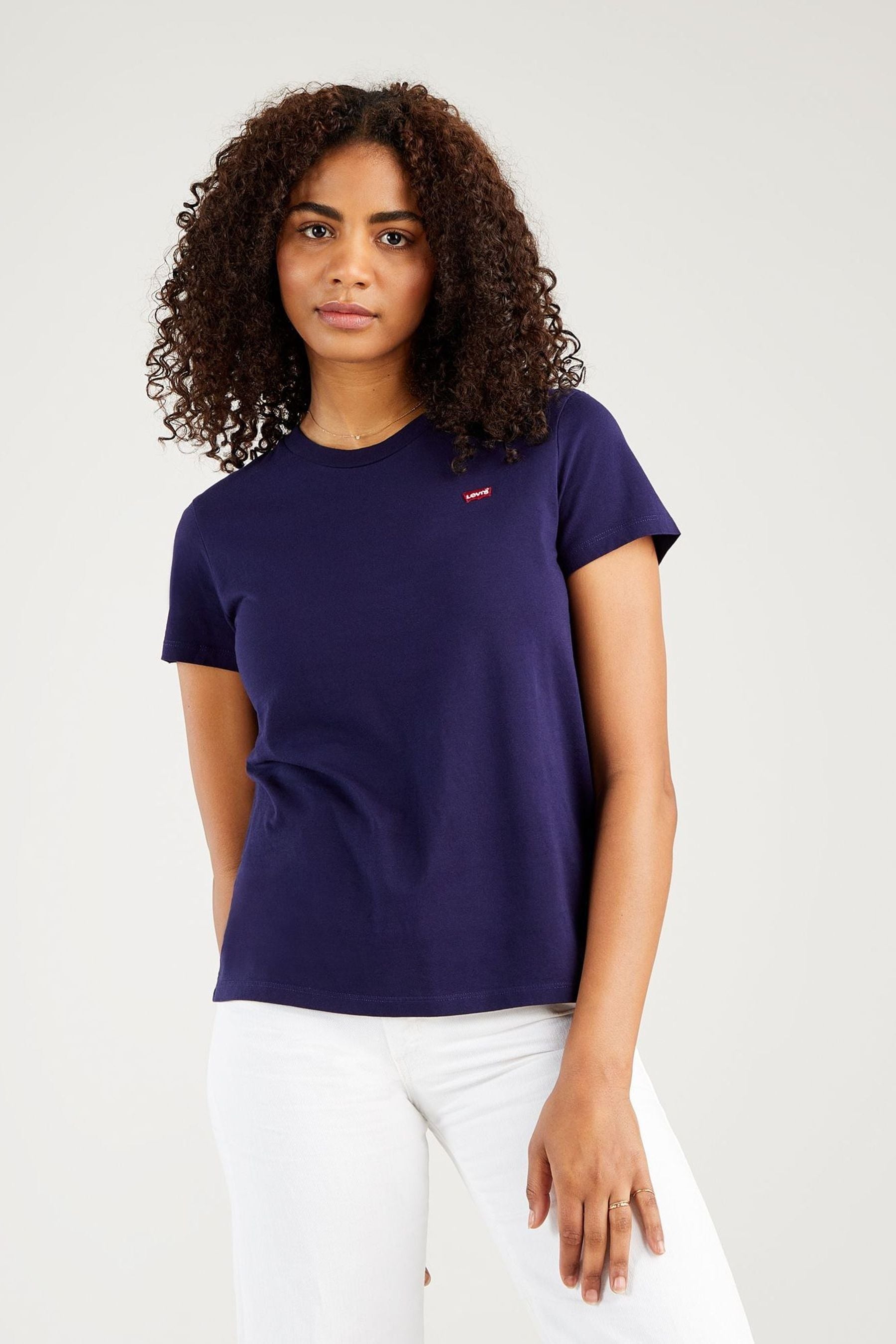 Levis t shirt navy discount