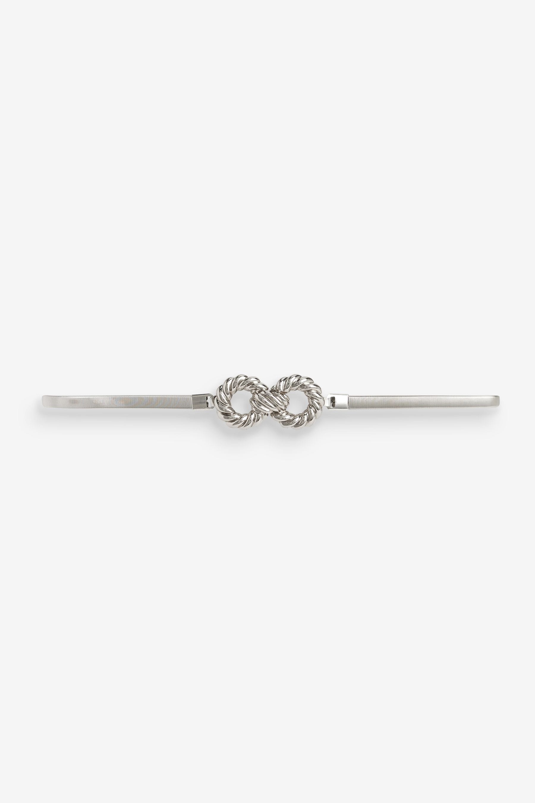 Buy Silver Skinny Stretch Chain Belt from the Next UK online shop