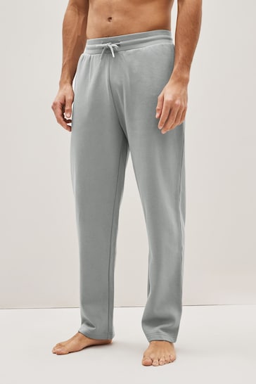 Pale Grey Open Joggers
