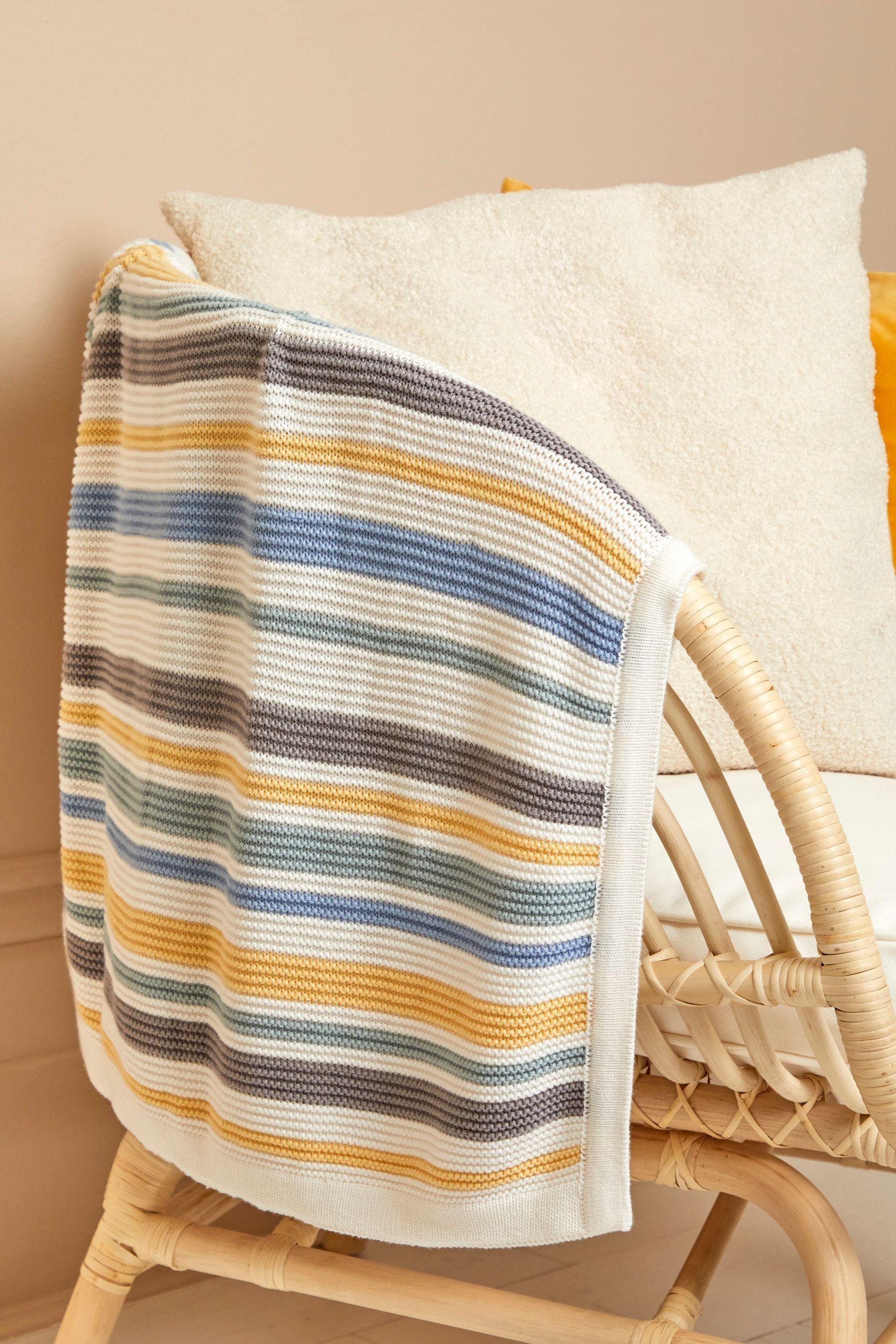 Sainsburys best sale knitted throw