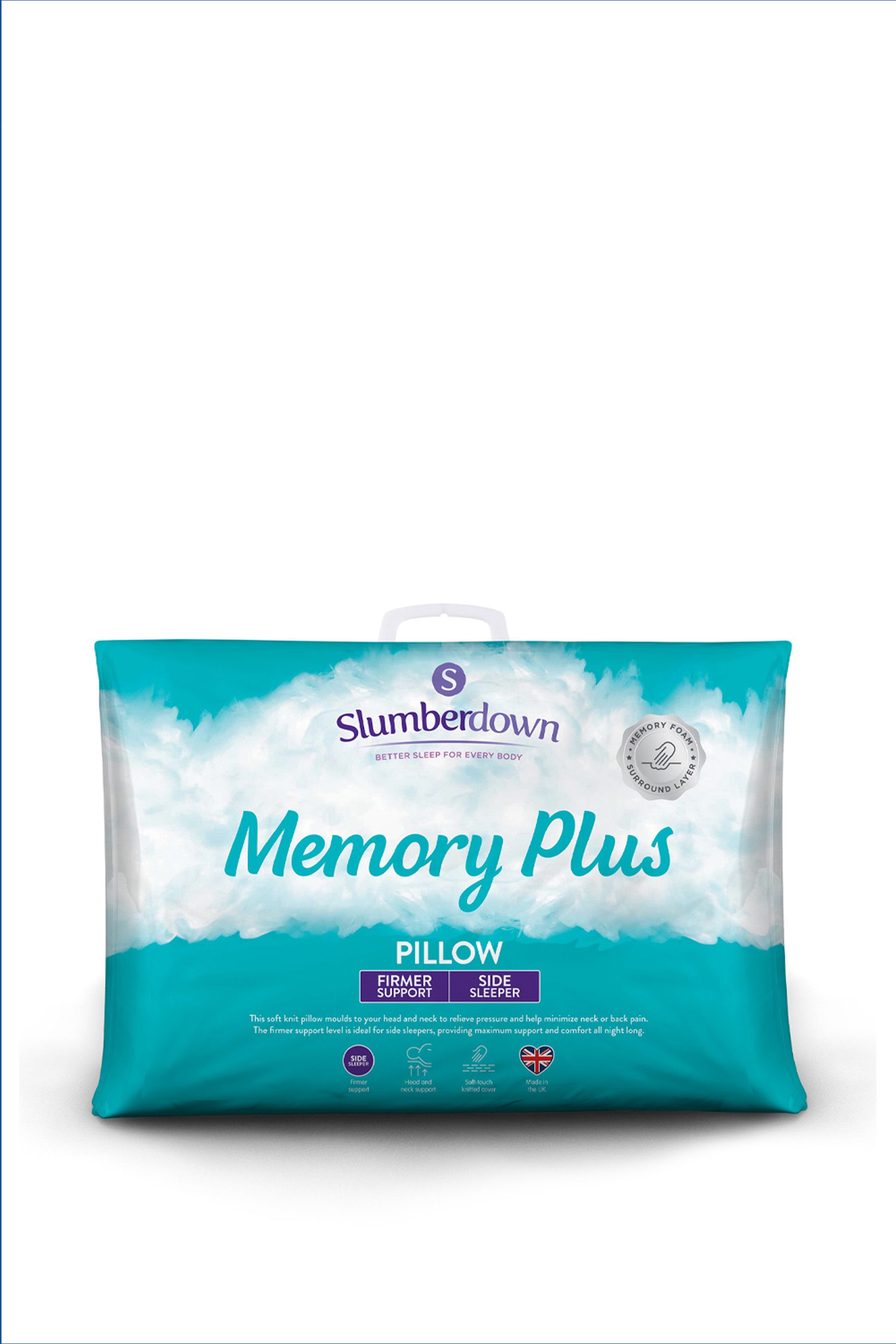 Slumberdown memory best sale foam plus pillow