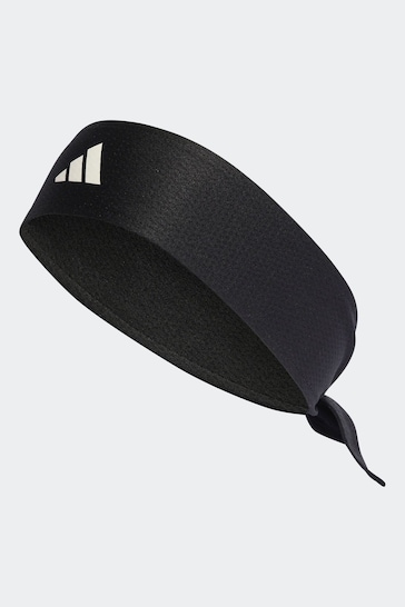 adidas Black Aeroready Tennis Tieband