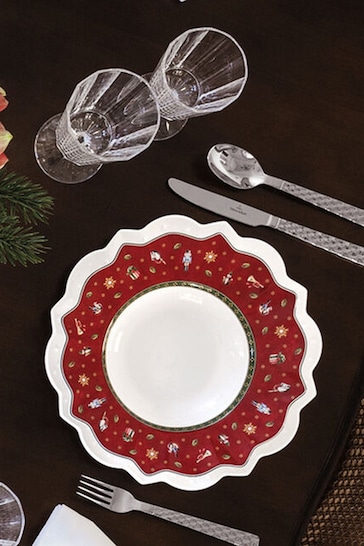 Villeroy and Boch Red Toys Delight Christmas Deep Plate