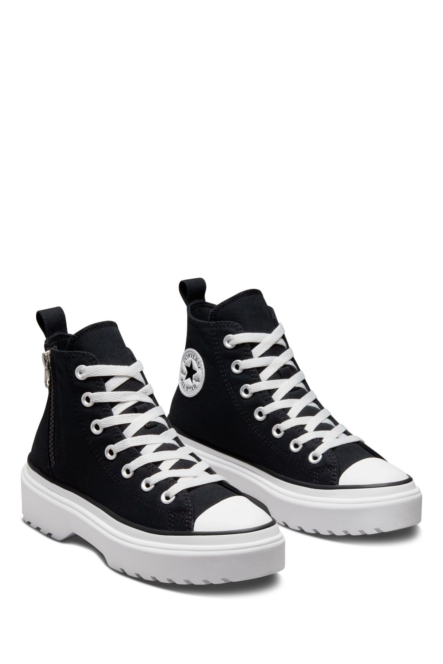 Black converse youth best sale