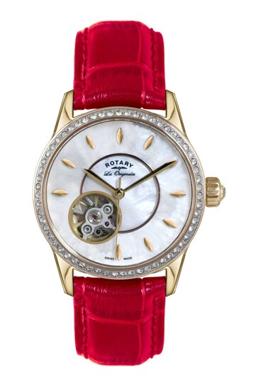 Rotary Ladies Red Jura Watch