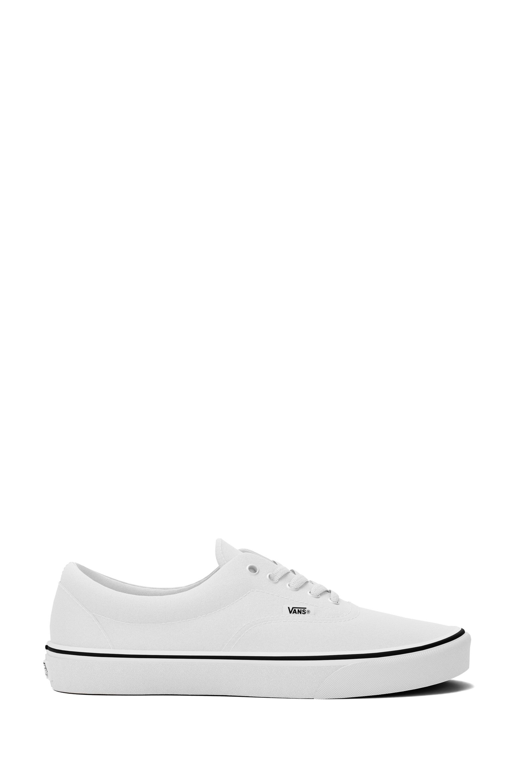 Vans era white hot sale