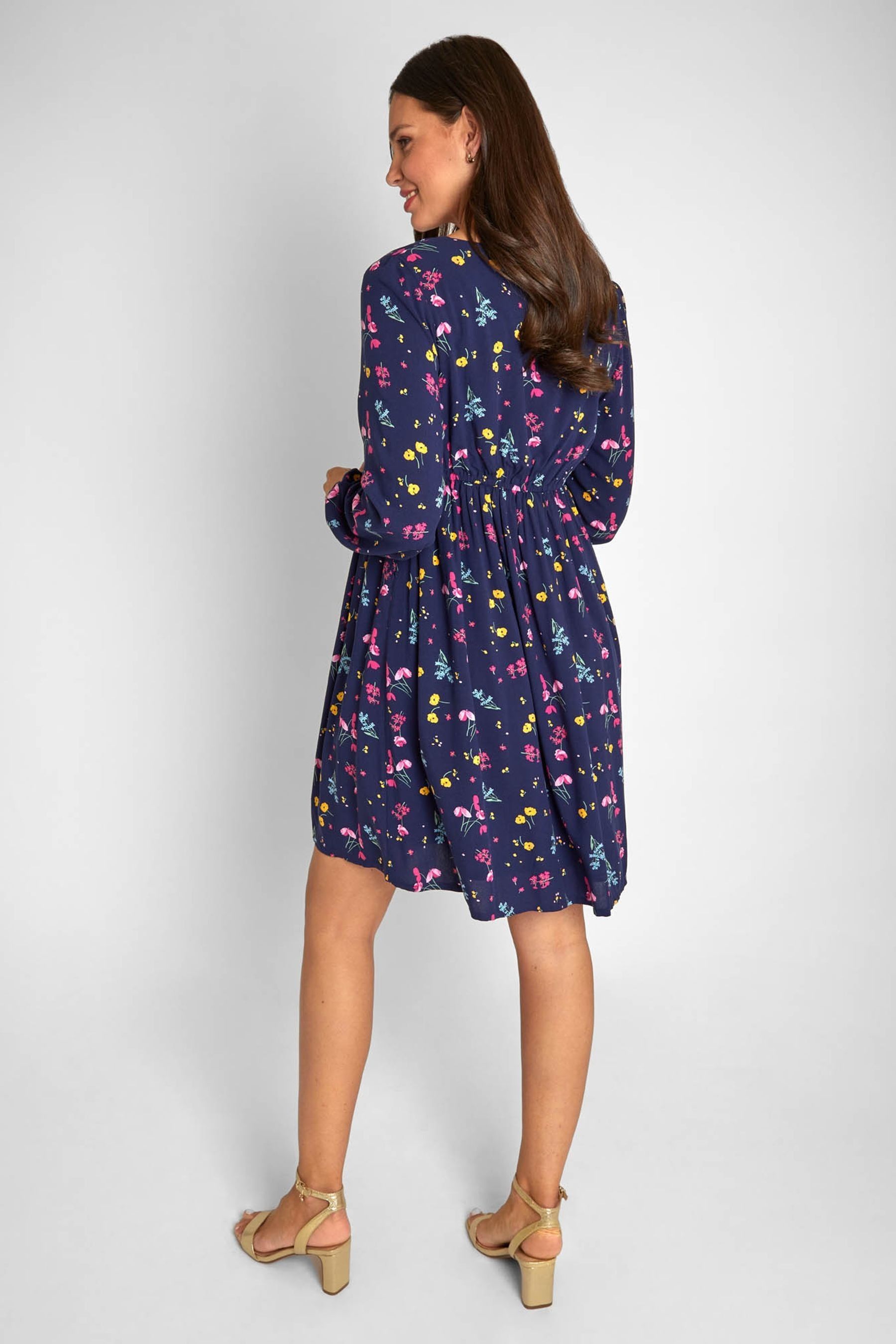 Old navy cheap floral wrap dress