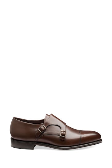 Loake Cannon Twin Buckle Monk Strap Shoes