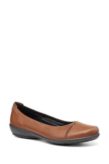 Hotter Tan Brown Robyn II Slip-On Shoes