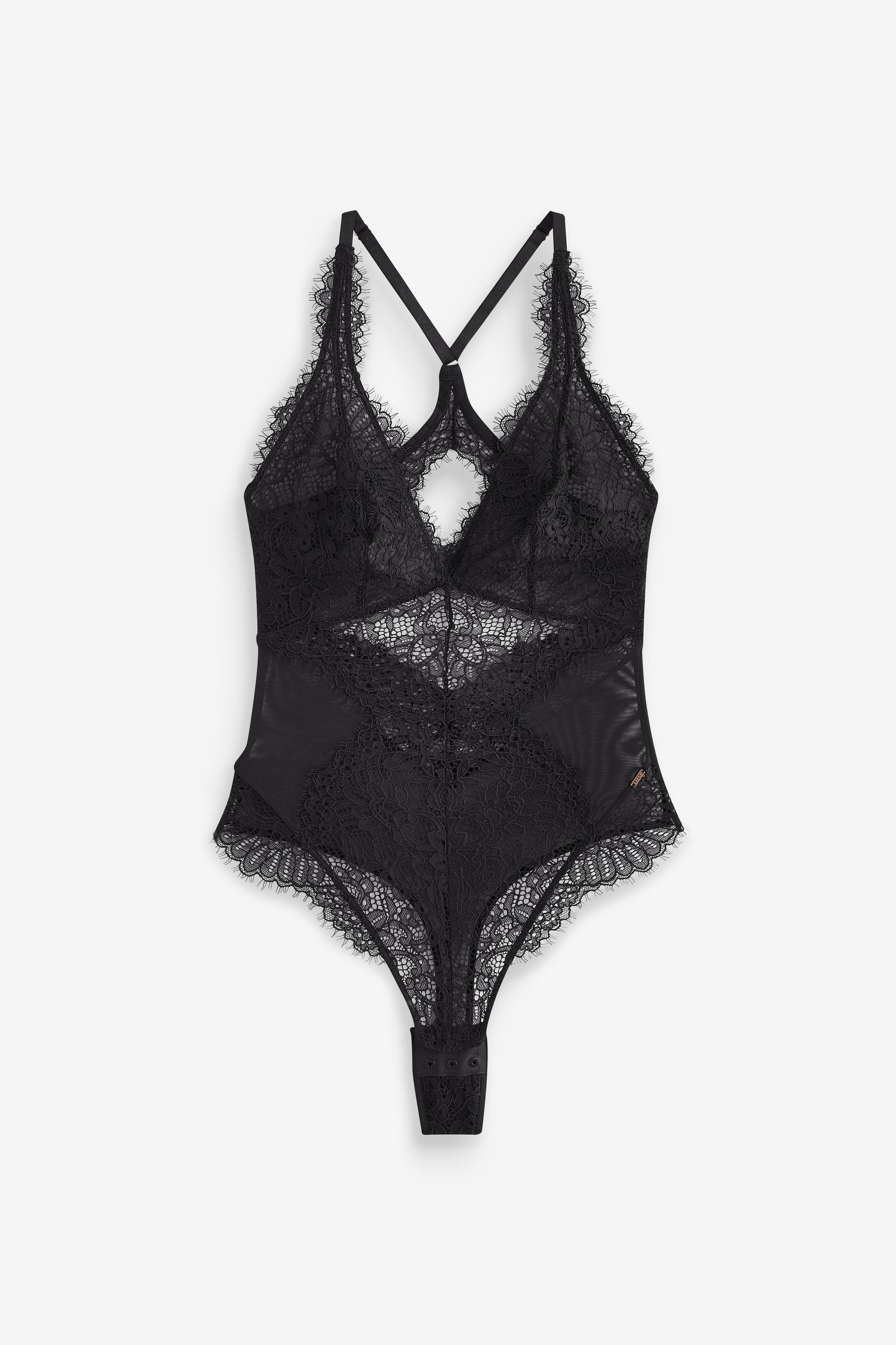Lipsy Lace Low Plunge Bodysuit