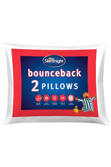 Silentnight 2 Pack Bounceback Pillows