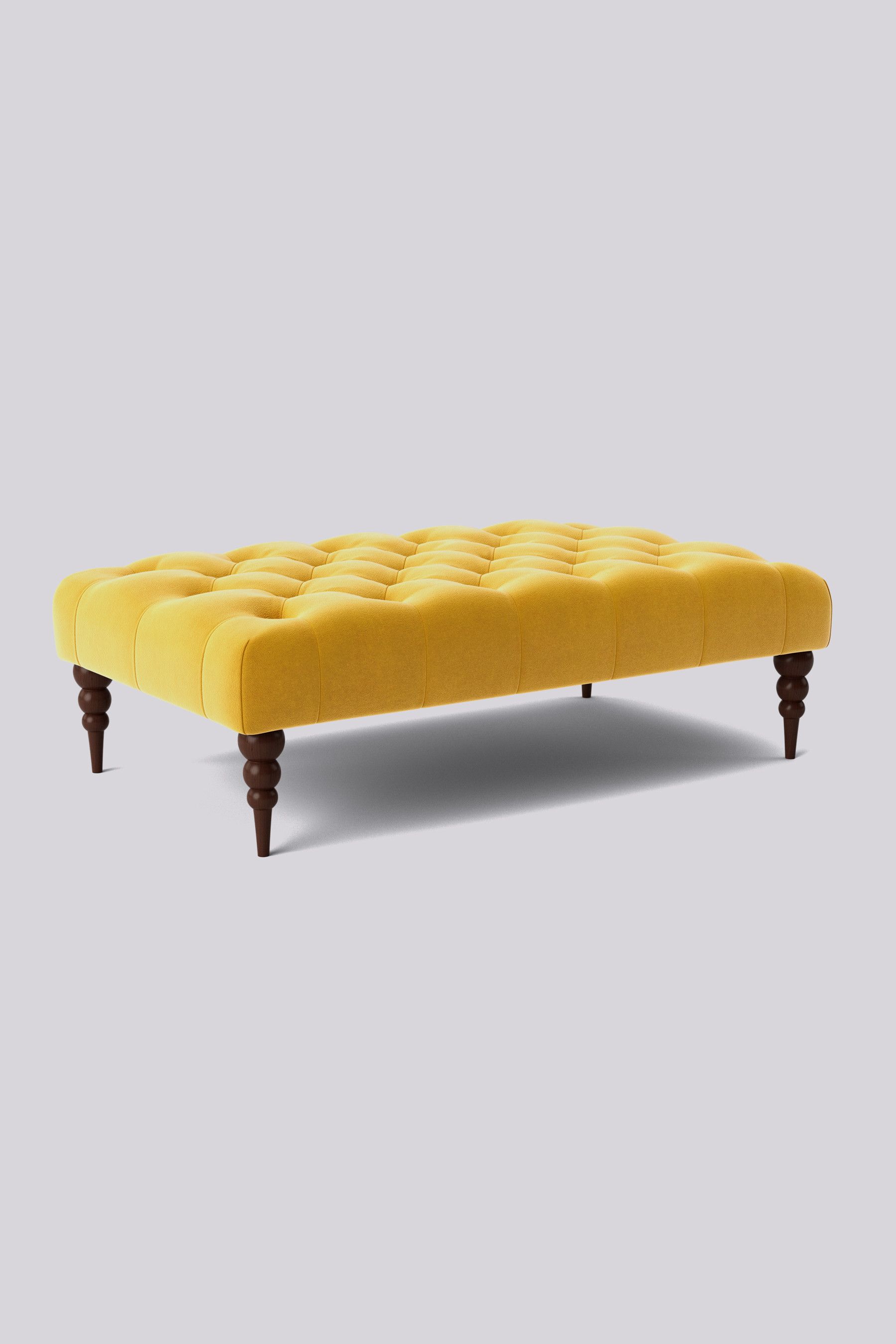 Yellow footstool outlet next