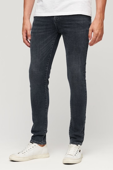 Superdry Navyb Blue Organic Cotton Skinny Jeans
