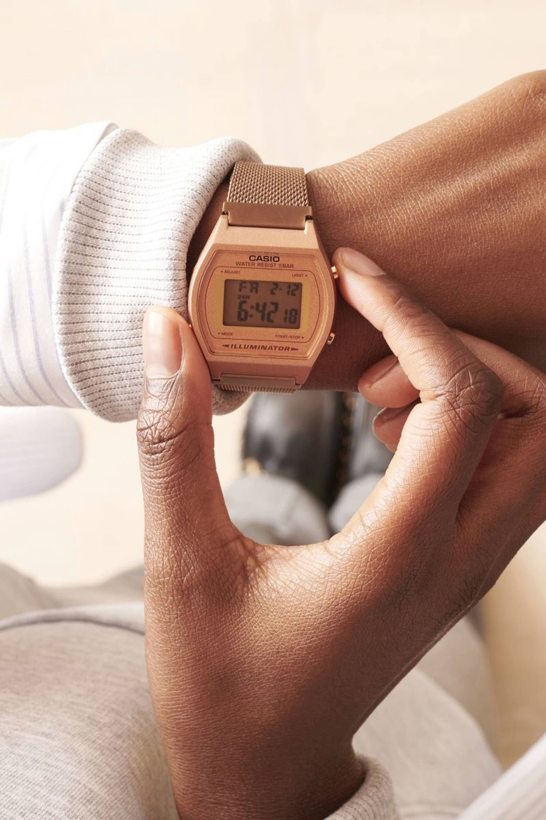 Casio vintage mini rose hot sale